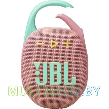 Беспроводная колонка JBL Clip 5 (розовый)